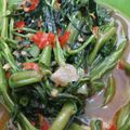 Cooksnap dari Pipit Hafshah untuk resep Tumis Kangkung Pedas Bumbu Terasi