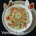 Vandana Johri का कुकस्नैप जब उन्होंने अंकुरित मेथी का सलाद बनाया था।