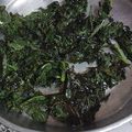 El cooksnap de alejandra cuando hizo 🥬 Chips de kale (tipo snack).