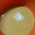 El cooksnap de Sandy Senat cuando hizo Sopa crema de zapallo.