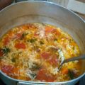 Cooksnap dari Rasih Sri Dewanti untuk resep Sup Tomat Telur Topping Sosis Wortel