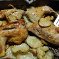 El cooksnap de Agustin M cuando hizo Pollo a la mostaza y miel con papas.