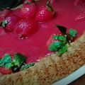 صورة من Ness Reen ، شاركها بعد تجربة وصفة كيك الشاتوه بجيلي الفراوله 🍓