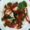 pragya bharti's cooksnap of when they made Dahi Bhalla / Dahi Vada.