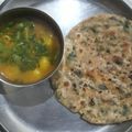 Sweety2 का कुकस्नैप जब उन्होंने मेथी का पराठा (methi ka paratha recipe in Hindi) बनाया था।