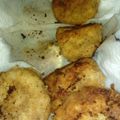 El cooksnap de Danny!! cuando hizo Bombitas de papa rellenas de queso panisadas.
