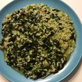 Cooksnap από Τώρα στη δύση στη συνταγή Σπανακόρυζο Λεμονάτο (εύκολο για φοιτητές)