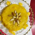 chaitali ghatak का कुकस्नैप जब उन्होंने केसर सूजी हलवा (Kesar suji halwa recipe in hindi) बनाया था।