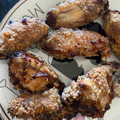 El cooksnap de Ainhoa Costa cuando hizo Alitas de pollo crujientes con harina y pan rallado en Airfryer.