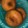 sweeny’s kitchen's cooksnap of when they made Nutmeg flavored donuts.