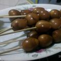 Cooksnap dari Vitriana Dradjat untuk resep Sate Telur Puyuh aka Telur Pindang