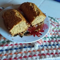 El cooksnap de Ly Castagnola cuando hizo Budín de banana con avena y coco.
