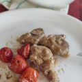 El cooksnap de Norma Fernandez cuando hizo Solomillo de cerdo al vino blanco.