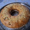 El cooksnap de Macarena Lav cuando hizo Budín de banana y nueces.