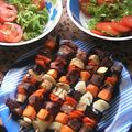 El cooksnap de Mery cuando hizo Brochettes de bondiola.