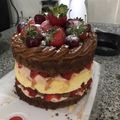 El cooksnap de Julieta cuando hizo Lemonies/ Cuadrados de Limón.
