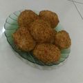 Cooksnap dari Almirah Az Zahra untuk resep Ketan Bumbu Serundeng