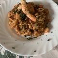 El cooksnap de Eduardo Agudo Alba cuando hizo Risotto de marisco cumpleañero🎂🥂.