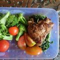 Cooksnap dari citraayu untuk resep Spinach salad (green salad atau gomae salad)