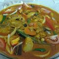 Cooksnap Julia ALeen Aireish semasa beliau membuat Kari ikan mummy mia.
