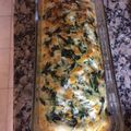 El cooksnap de cecilia brondo cuando hizo Budín de espinaca y choclo.