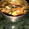 Tayal Mehta का कुकस्नैप जब उन्होंने करेले और प्याज़ की सब्जी (karele aur pyaz ki sabzi recipe in Hindi) बनाया था।