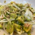 El cooksnap de Marta cuando hizo Atún con aguacate y cebolla.