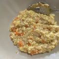 Cooksnap dari Annisa Mu'izzu untuk resep MPASI 1Y+ Oat Vegie with Egg