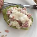 El cooksnap de manddygs cuando hizo Chayotes rellenos.