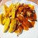 Cooksnap από Georgia Nikolaidou στη συνταγή Currywurst Pommes (λουκάνικο με σάλτσα κάρυ και πατάτες)