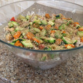 El cooksnap de Rosa Cano Andrade cuando hizo Ensalada de garbanzos y quinoa.