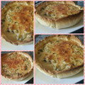 El cooksnap de babycook cuando hizo Quiche de verduras y champiñones.