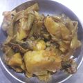 Devansh का कुकस्नैप जब उन्होंने आलू ग्वार की फली (aloo guar ki phali recipe in Hindi) बनाया था।