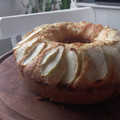 El cooksnap de Mariana Hollander cuando hizo Bizcochuelo de manzana.