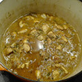 El cooksnap de Ana cuando hizo Pollo al Curry hindú.