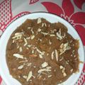 Srishti Singh 's cooksnap of when they made Aate ka halwa.