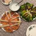 El cooksnap de Raquel cuando hizo Espárragos blancos con salmón y salsa de eneldo fresco.