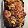 El cooksnap de Gonzalo Aguilar cuando hizo Pavo ahumado cítrico con hierbas.