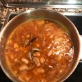 El cooksnap de Guillermo N cuando hizo Alubias con almejas.