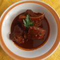 El cooksnap de Esther Soto cuando hizo Churipo a mi manera en olla de presión.