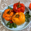 کوک اسنپ SHIVA بعد از امتحان کردن دلمه فلفل رنگی🫑.