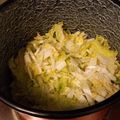 Baba00 Cooksnap-ja, amikor elkészítette a(z) Kelkáposzta főzelék csirkével multicookerben receptet.