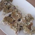 Cooksnap de Makeda sur la recette Queue de lotte au pesto sésame