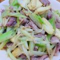  Amy Hu ❤️ 艾咪愛煮藝 的 【厚生廚房】鮮炒碧玉筍肉絲 cooksnap