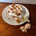 El cooksnap de Melileli cuando hizo Torta integral de frutos secos, rellena de mousse de dulce de leche.