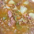 El cooksnap de Lorena Moreno cuando hizo Lentejas de la abuela con Mambo.