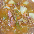 El cooksnap de Lorena Moreno cuando hizo Lentejas de la abuela con Mambo.