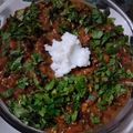 Abhilasha Singh का कुकस्नैप जब उन्होंने दाल मक्खनी (dal makhani reicpe in Hindi) बनाया था।
