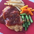 Cooksnap dari Gita pricilla untuk resep Steak ayam saos barbeque