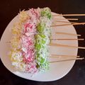 Cooksnap dari Dibalik Dapur MaMitha untuk resep Sate singkong pelangi aka bola2 singkong